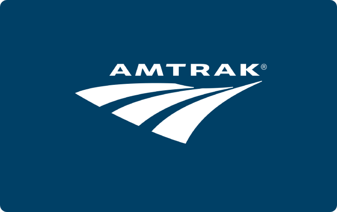 Amtrak gift card