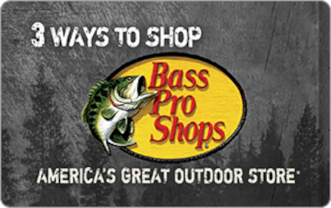 Bass Pro Shops gift card