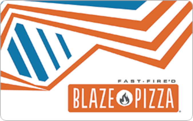 Blaze Pizza gift card