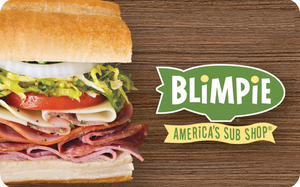 Blimpie gift card