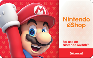 Nintendo eShop gift card