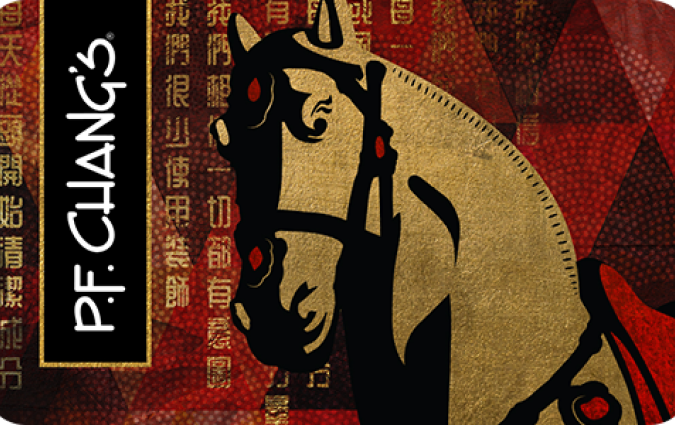 P.F. Chang's gift card