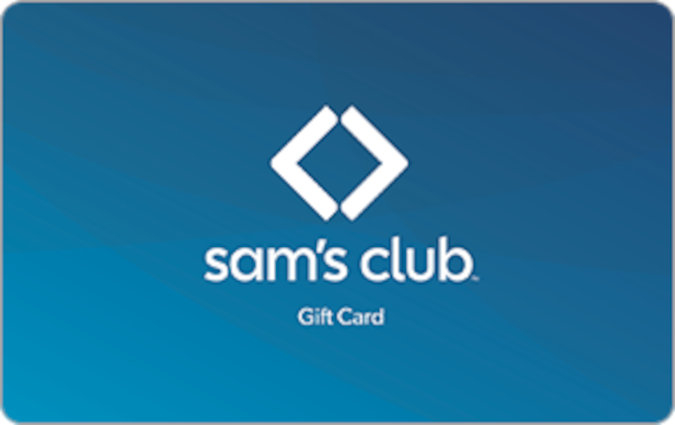 Sam's Club gift card