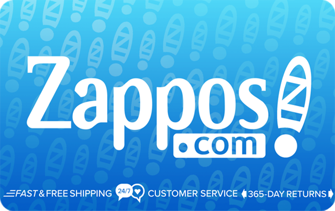 Zappos gift card